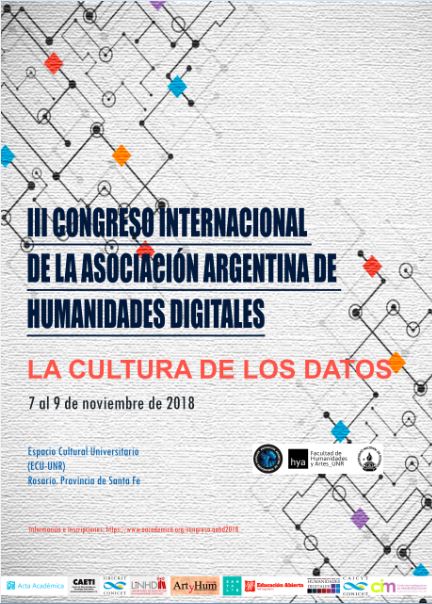 III Congreso Internacional: Humanidades Digitales de la AAHD