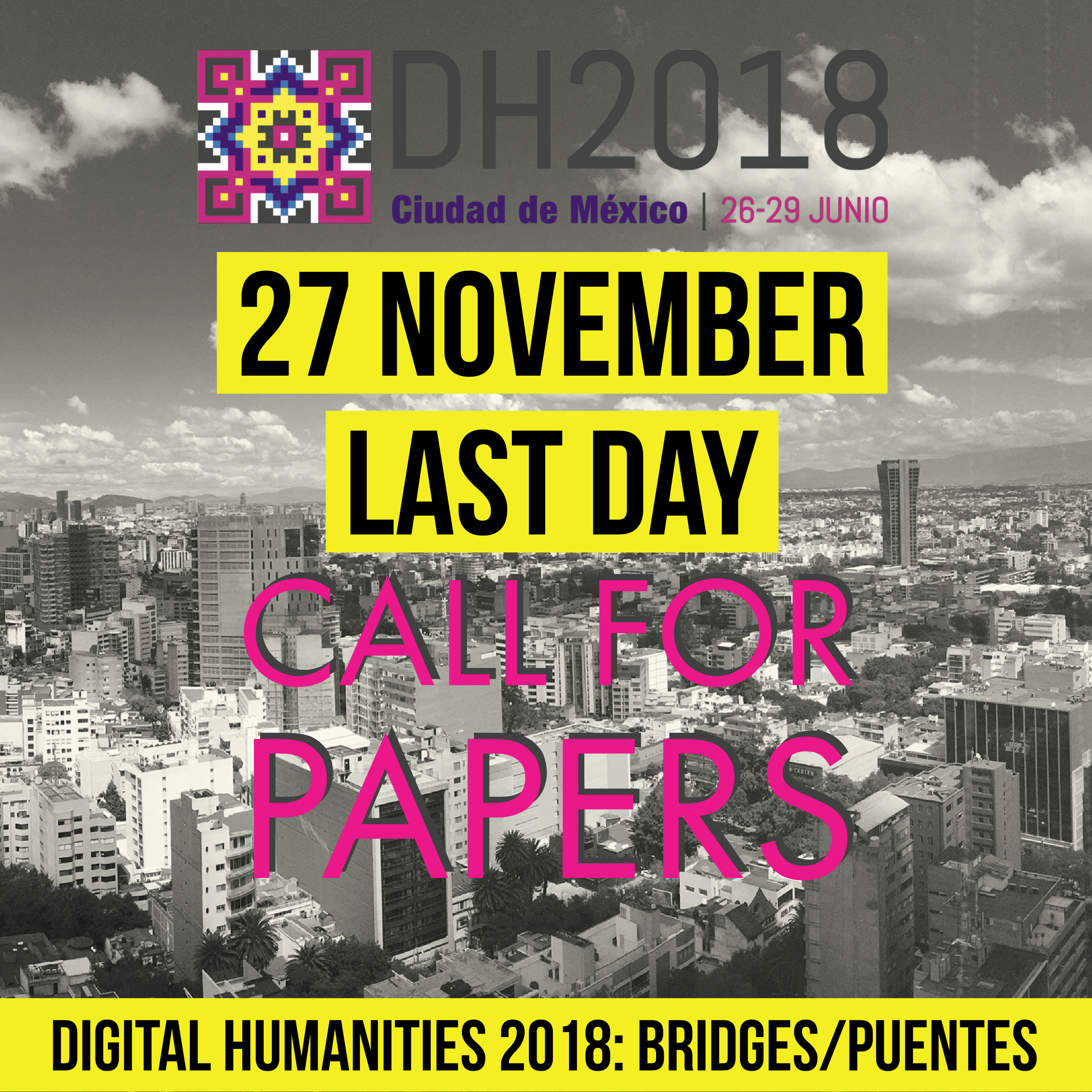 Cierre de Call For Papers DH2018