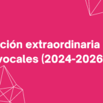 Elección extraordinaria para vocal de la RedHD 2024-2026